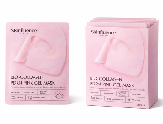 BIO-COLLAGEN PDRN PINK GEL MASK PACK OF 4